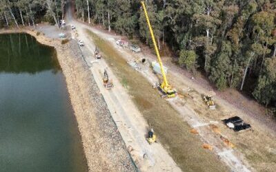 Kerferd Dam, Beechworth – Crest Filter Extension